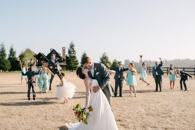 a SLOW WEDDING, Santa Cruz-style