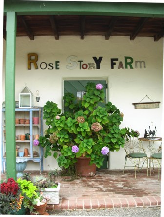 rose story farm sign
