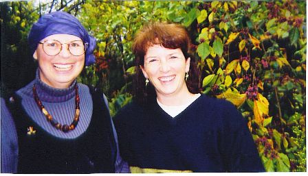 Stephanie Feeney and Debra Prinzing, 2000