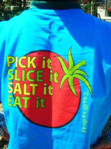 Pick it, Slice it, Salt it, Eat it - Simple!