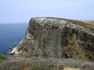 Rocky outcroppings, perhaps formed in an earlier millenia