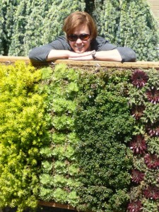 Carina Langstraat's delicious planted wall