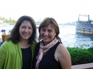 My dear friend Lorene Edwards-Forkner was my dining companion, along with fellow Pacific Horticultural Foundation board members