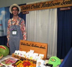 Wow, I got to meet heirloom seed wunderkind Jere Gettle of Baker Creek Heirloom Seeds