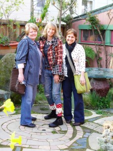 Mary Anne Newcomer, Keeyla Meadows and Lorene Edwards Forkner