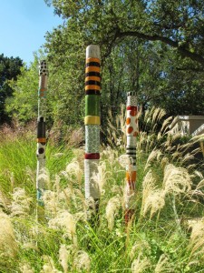 Ceramic Poles by Sally Russel