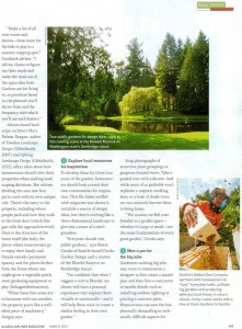 Tour public gardens for design ideas, such as this calming scene at the Bloedel Reserve on Washington state's Bainbridge Island.