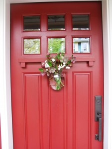 Front door bouquet