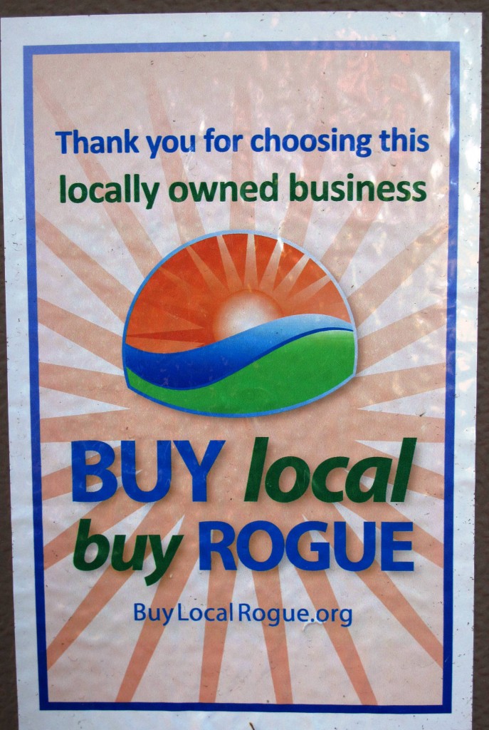 LOCAL is important here in the Rogue Valley, be it food, flowers or wine~