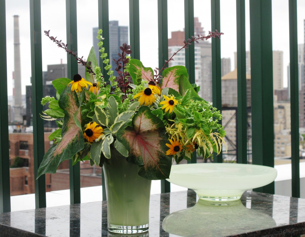 Rooftop bouquet