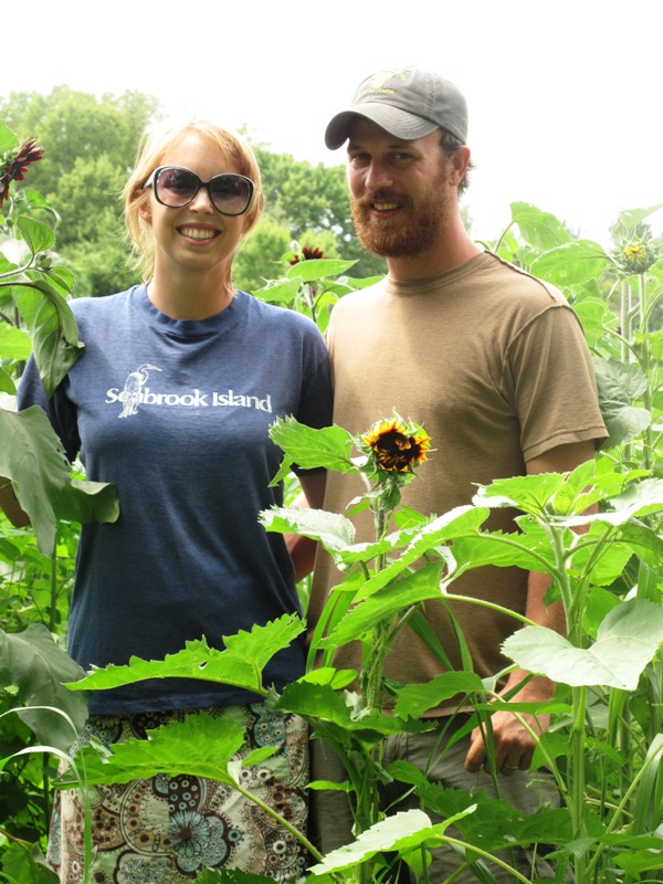 Agriculture in America is alive and well, especially when we can support farmers young and old in making their living from their land. Gretel and Steve Adams of Sunny Meadows Farm outside Columbus, Ohio.