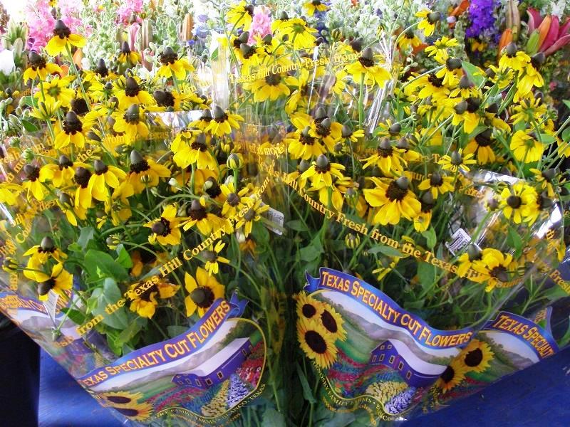 There is no doubt that these flowers were grown by local farmers in their local community.