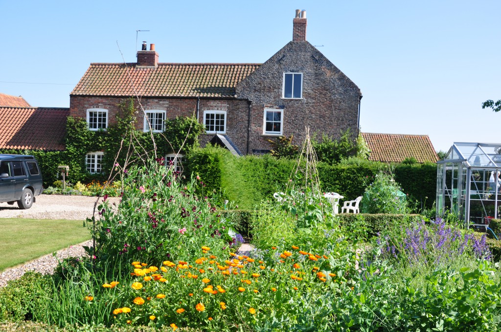 Field House Farm in Yorkshire, where Gillian Hodgson grows her beautiful British flowers.