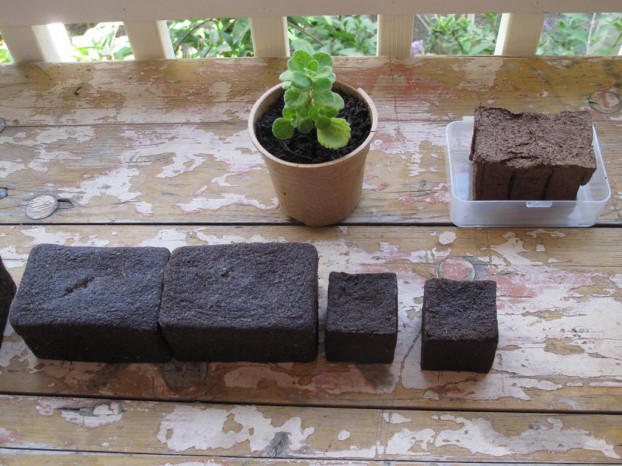 More samples, showing how Floral Soil can be cut into various sizes.