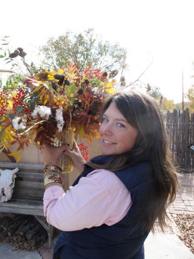 Emily Calhoun of New Mexico's Floriography - a flower farm and design studio.
