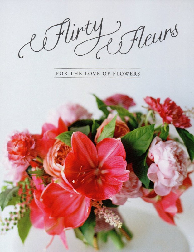 Feast your eyes on "Flirty Fleurs," a new magazine celebrating the love of flowers.