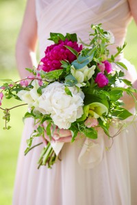 A May wedding bouquet grown and designed by Emily Watson.