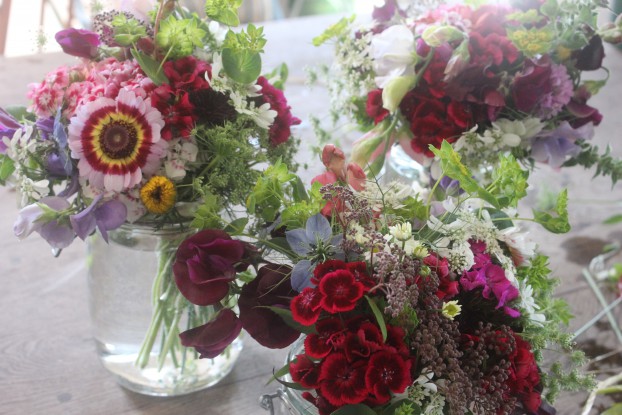 Another lovely series of posies by Common Farm flowers.