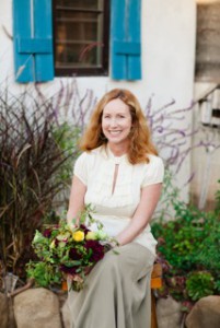 Margaret Lloyd, owner of Margaret Joan Florals - the guest designer for the first Field to Vase Dinner.