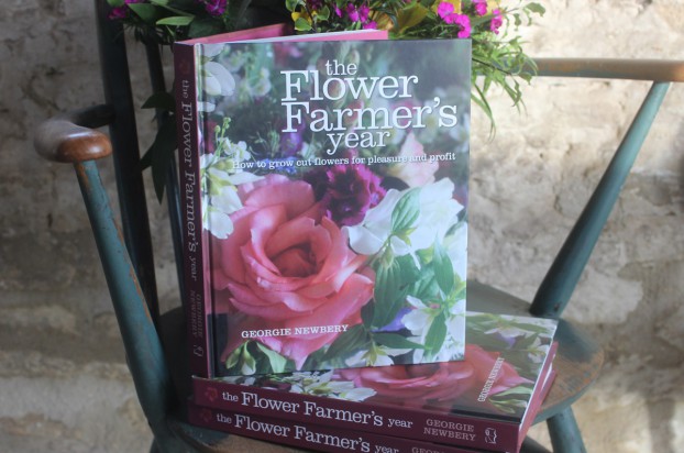 Georgie's new book, "The Flower Farmer's Year," was recently released in the U.S.