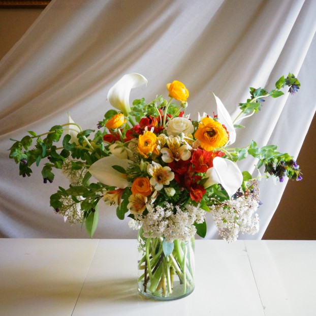 A Chloris Floral spring bouquet inspired by Vivaldi's Spring Concerto from The Four Seasons