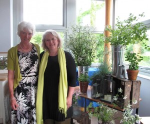 It was lovely to meet Gill Hodgson face-to-face after our long-distance friendship! She is as committed to putting British flowers on the map as I am about doing the same with American grown flowers.