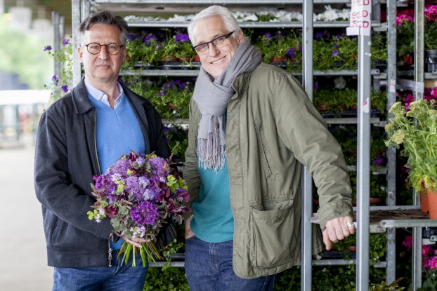 Mark Welford and Stephen Wicks of Bloomsbury Flowers (c) Julian Winslow