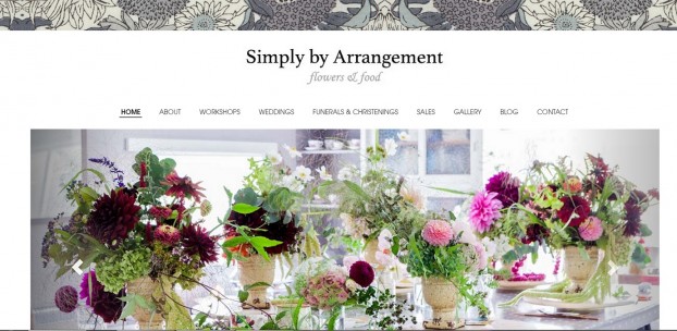 Here's the web site for "Simply by Arrangement," the flowers-and-food workshop business that Sarah and Christie launched after careers as criminal prosecutors.