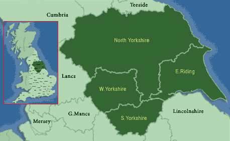 To help you find the Yorkshire region of the UK, check out this map