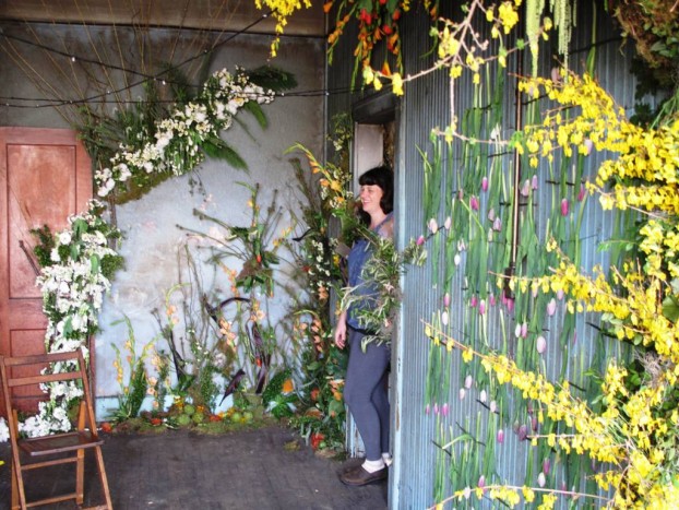 Lisa Waud, pictured at The Flower House press preview on May 1, 2015