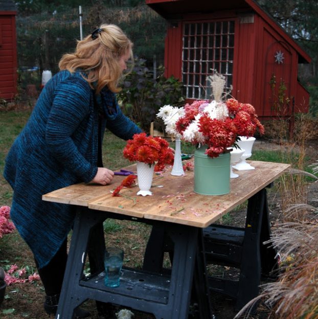 Designer-backyard flower farm, Debbie Bosworth