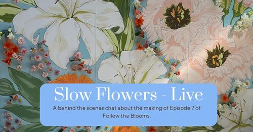 Follow the Blooms IG Live April 10th