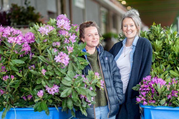Anna Day and Ellie Jauncey of The Flower Appreciation Society