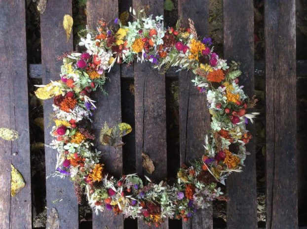 Rediscover dried flowers as they extend the harvest when winter arrives early, such as in Mt. Horeb, WI, where the Larsen family operates Sunborn Flower Farm and Florist. 