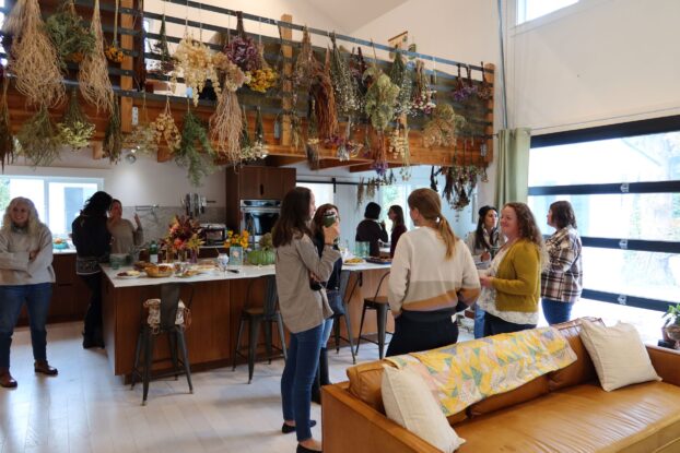 Flower Farmer Gathering at Moss and Madder Farm