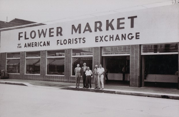 Early days at the Los Angeles Flower Market. The Mellano family has been involved for more than 90 years.