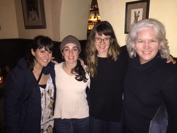 Slow Flowers in Manhattan, with Alison Manne of BW&P Floral; Angela DeFelice of Rock Steady Farm & Flowers; Molly Culver of Molly Oliver Flowers; and me.