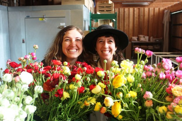 Zoe Hitchner of Front Porch Farm (left) and Jaclyn Nesbitt of Jaclyn K. Nesbitt Designs (right) are featured in "part one" of this episode