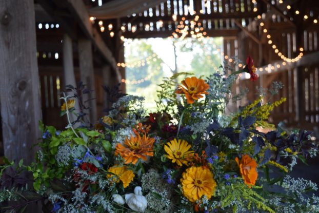 A Kentucky wedding with all local flowers from Sara Brown and Sara Jane Camacho's collaboration