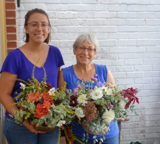 Daughter Natalie Huntley and mom Tracy Huntley of Springwell Gardens in Cary, N.C.