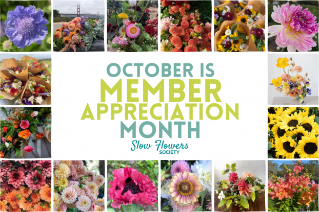 Slow Flowers Society Member Appreciation Month