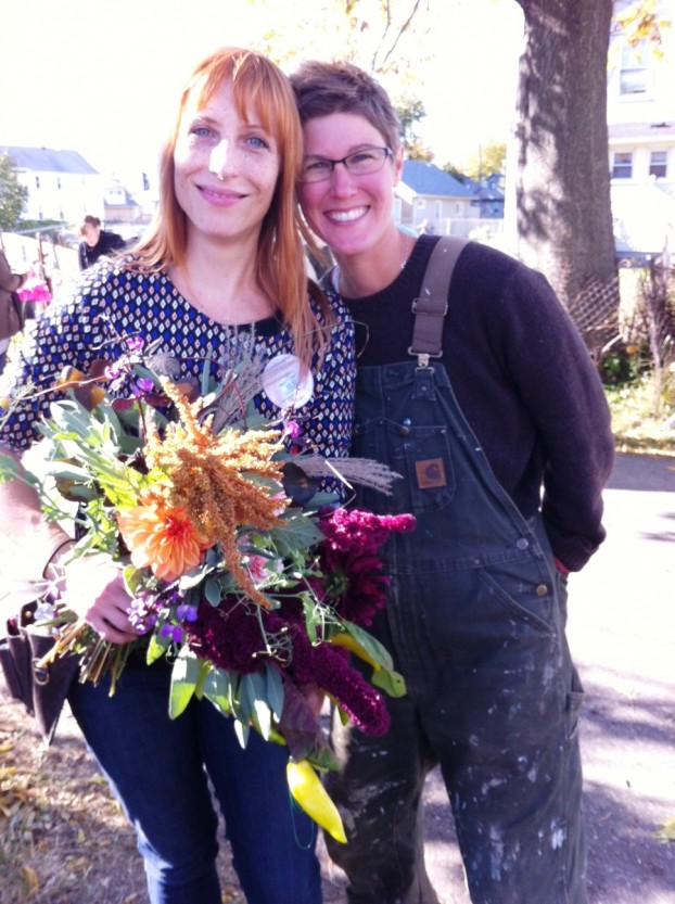 Susan McLeary (left) and Amanda Maurmann (right), photographed at The Flower House