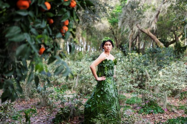 Fern gown by Eileen Tongson