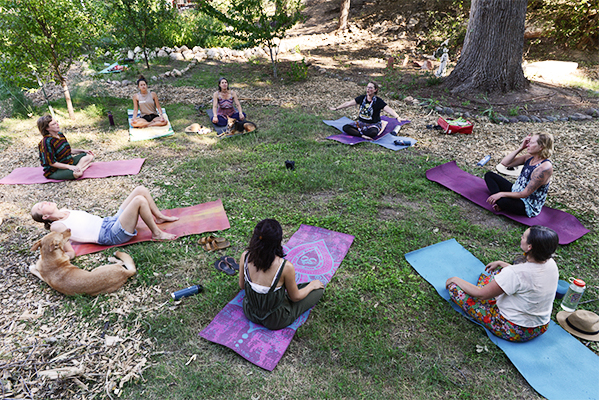 Wild Heart retreat yoga