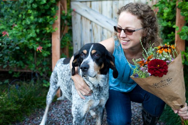 April Vomfell of Flathead Farmworks (c) Amy Messenger