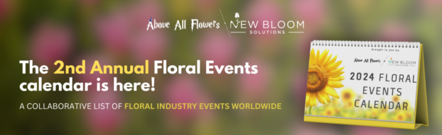 Floral industry calendar from New Blooms Solutions