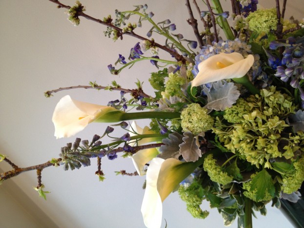 Verde & Co.'s take on calla lilies ~ lovely!