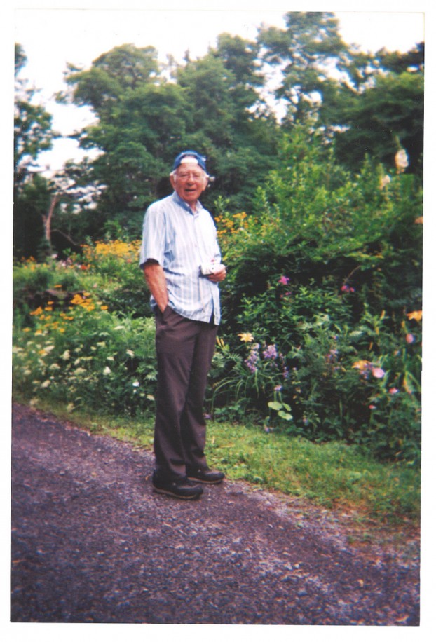 Grandpa Bill, inspiration for Williams Wildflowers, his grand-daughters' floral ventures.