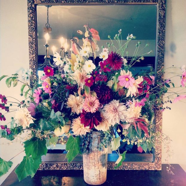Another gorgeous arrangement designed by Meg McGuire, using flowers from her Colorado fields and high tunnels.