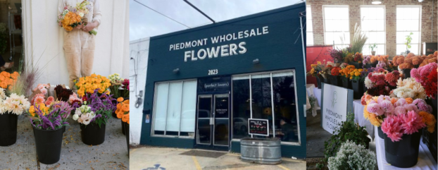 Piedmont Wholesale Flowers' new market space in downtown Durham